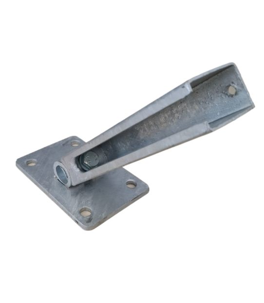 Klapp-Dübelplatte 150/100/ mm verzinkt für 60 x 40 mm Profilrohr